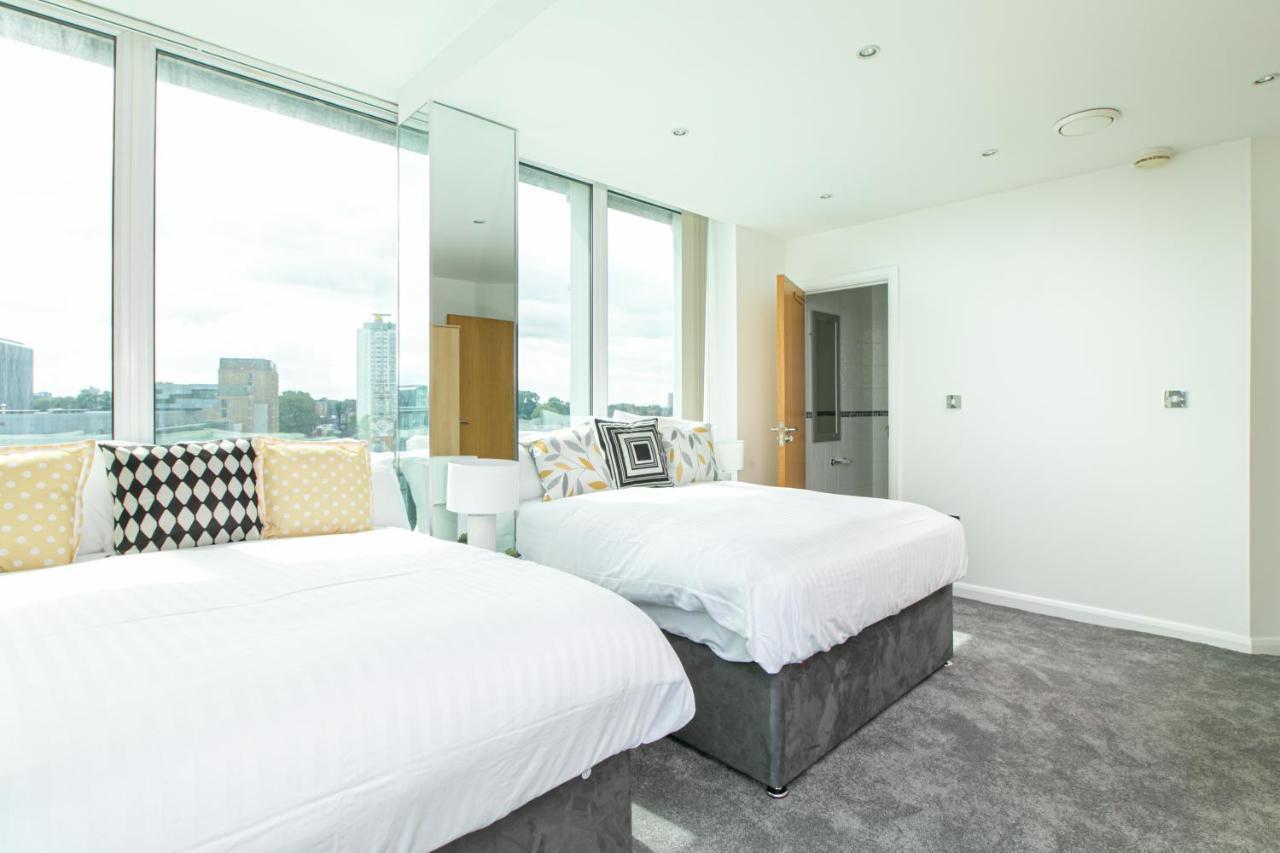 Skyvillion - 3Bed Penthouse Near London City Airport, O2 Arena, London Excel Centre With Parking 外观 照片