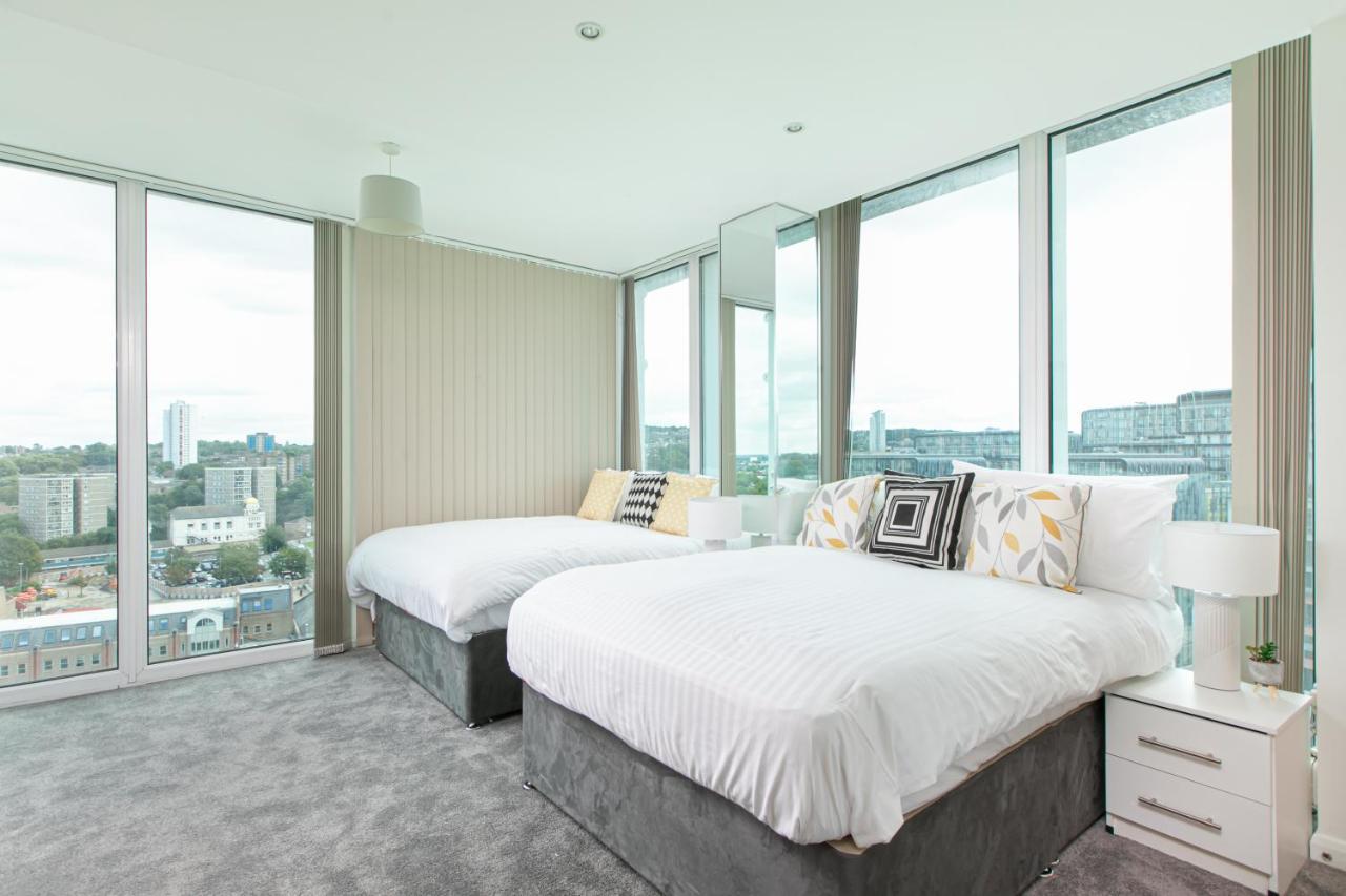 Skyvillion - 3Bed Penthouse Near London City Airport, O2 Arena, London Excel Centre With Parking 外观 照片