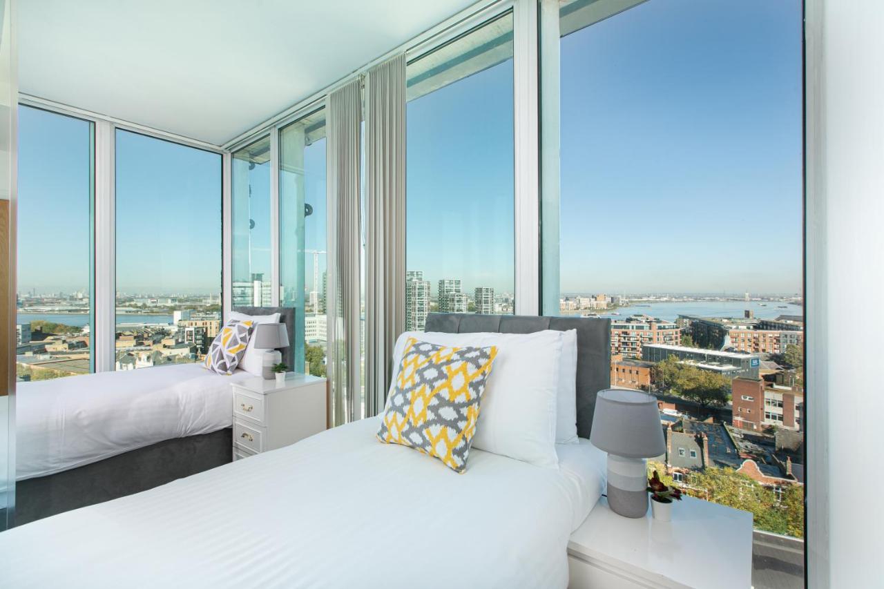 Skyvillion - 3Bed Penthouse Near London City Airport, O2 Arena, London Excel Centre With Parking 外观 照片